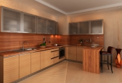 Мебели за кухня модел Ламина